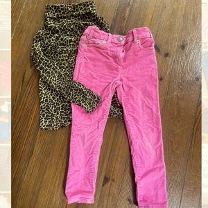 Crewcuts Shirt and Pant Set 5T